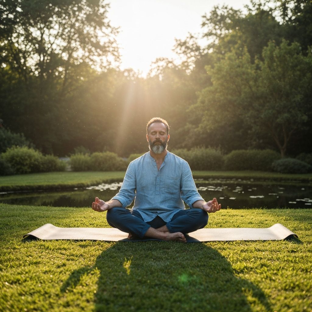 Mindful breathing practice